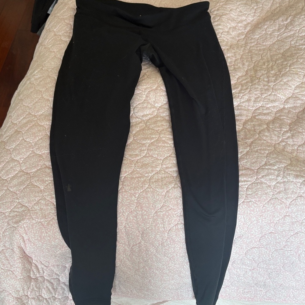 Under Armor Fleece Lined Black Leggings
